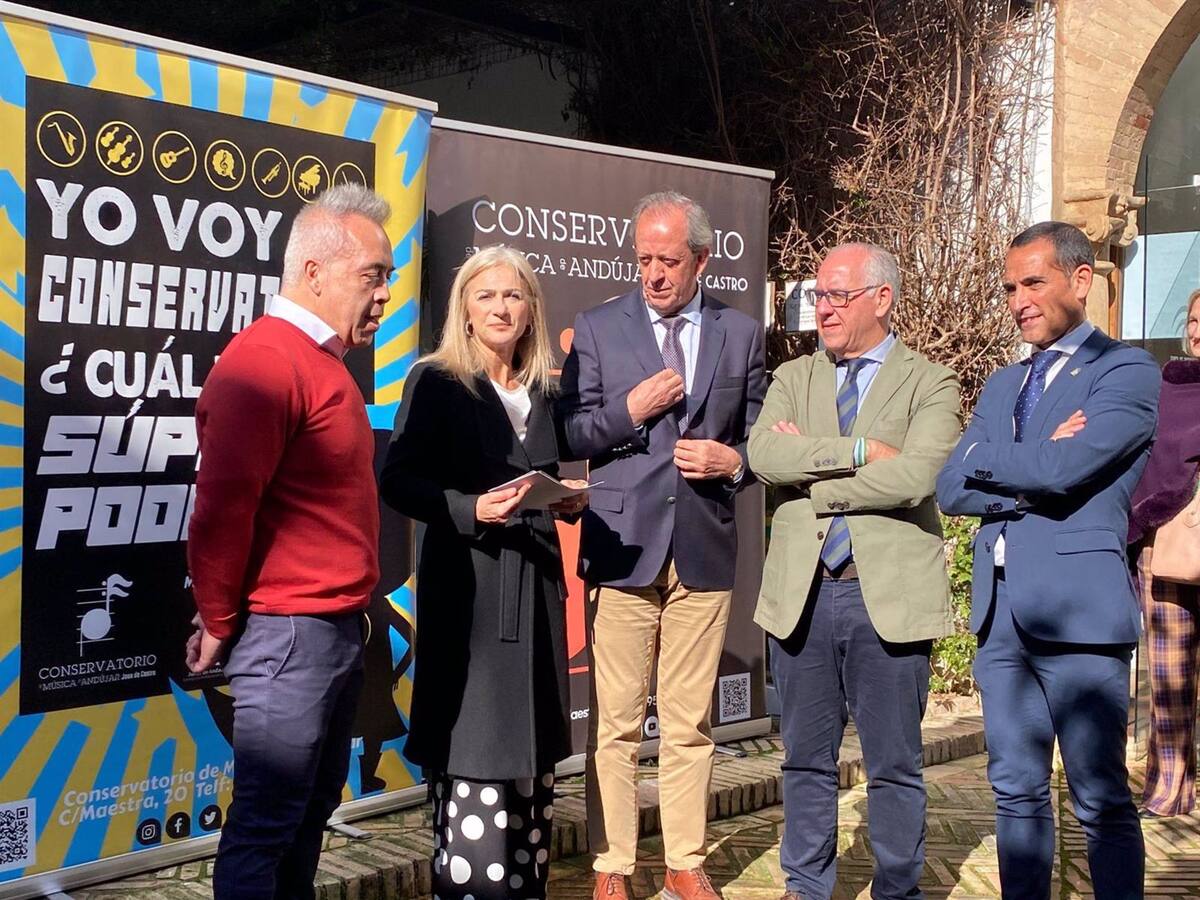 La Junta señala el "gran refuerzo" que se dará al Conservatorio de Andújar con las Enseñanzas Profesionales