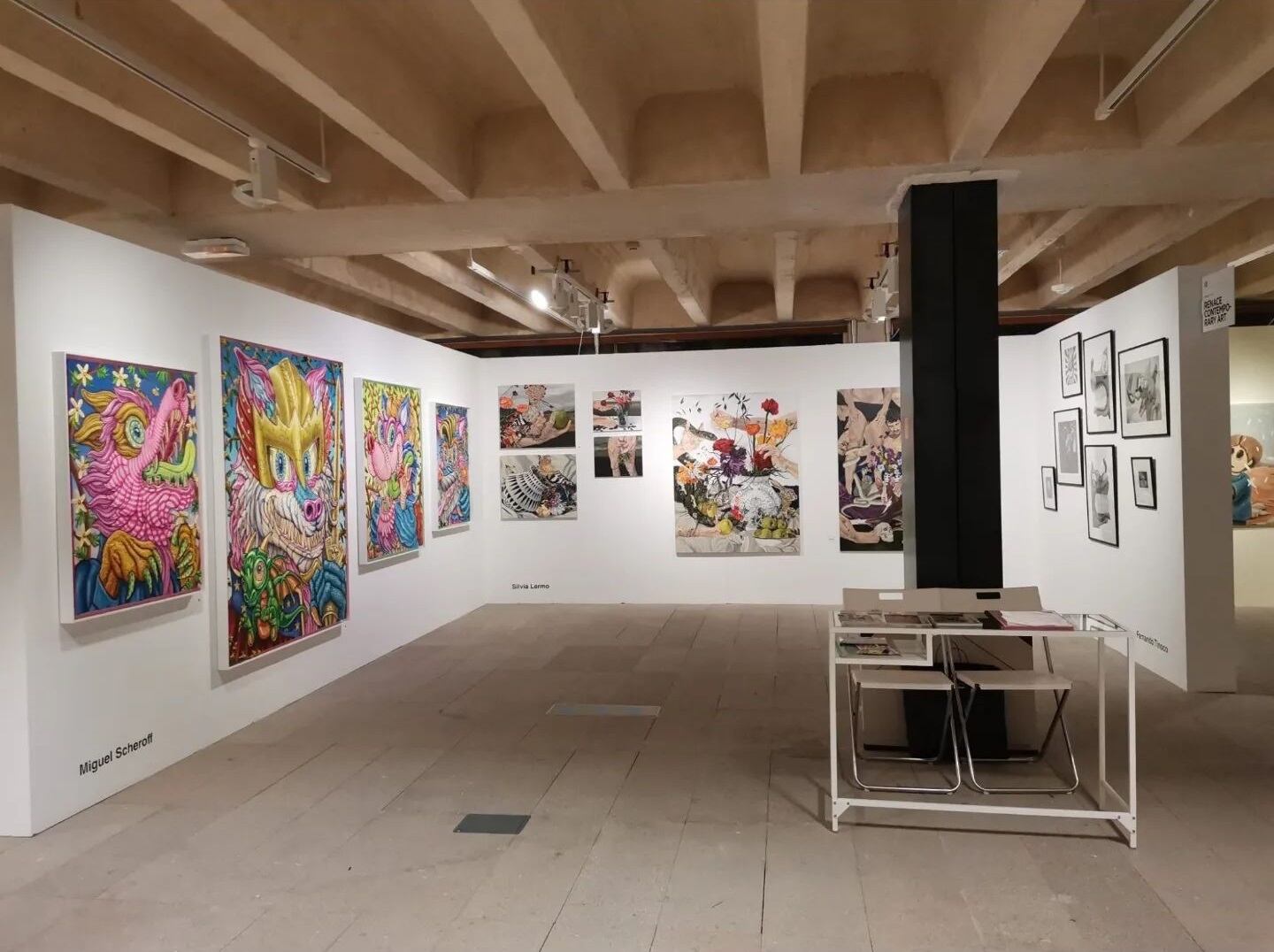 Una exposición anterior en el Centro de Arte Contemporáneo &#039;Renace&#039; de Baeza (Jaén)