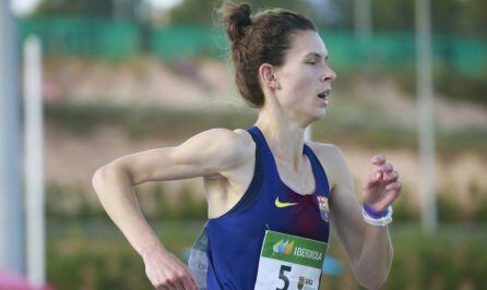 Blanca Fernández logró la victoria en los 3000 metros