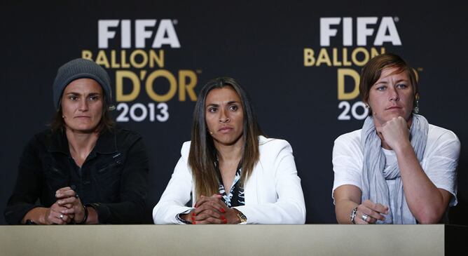 Las candidatas a la mejor jugadora del año 2013