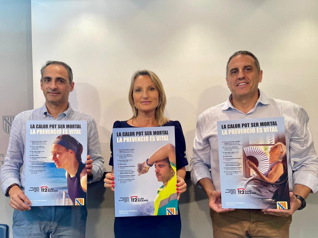 El Govern presenta la nueva campaña de conscienciación con consejos para hacer frente a les olas de calor i evitar situaciones de emergencia