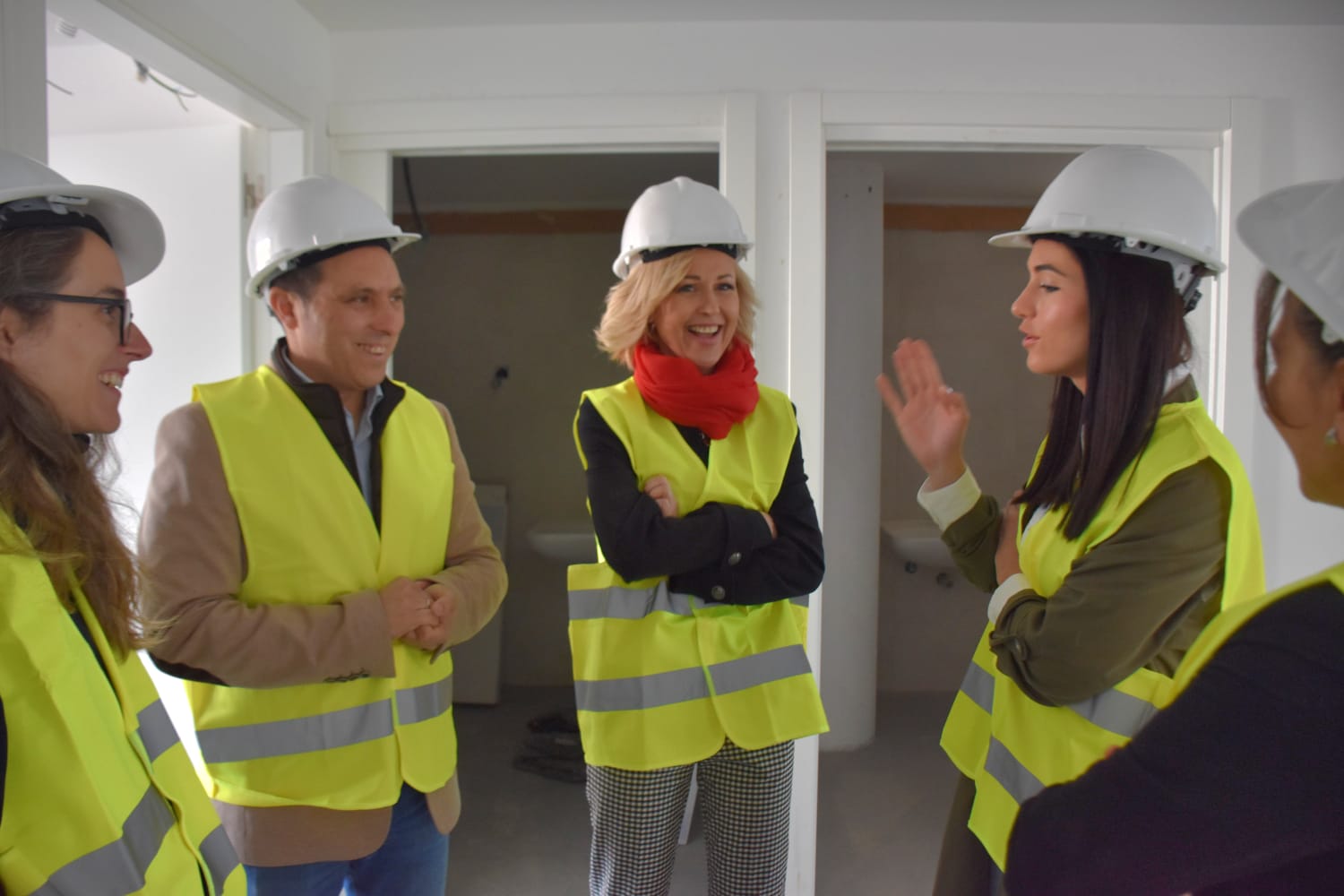 Visita al centro Sociosanitario de Villanueva de la Jara