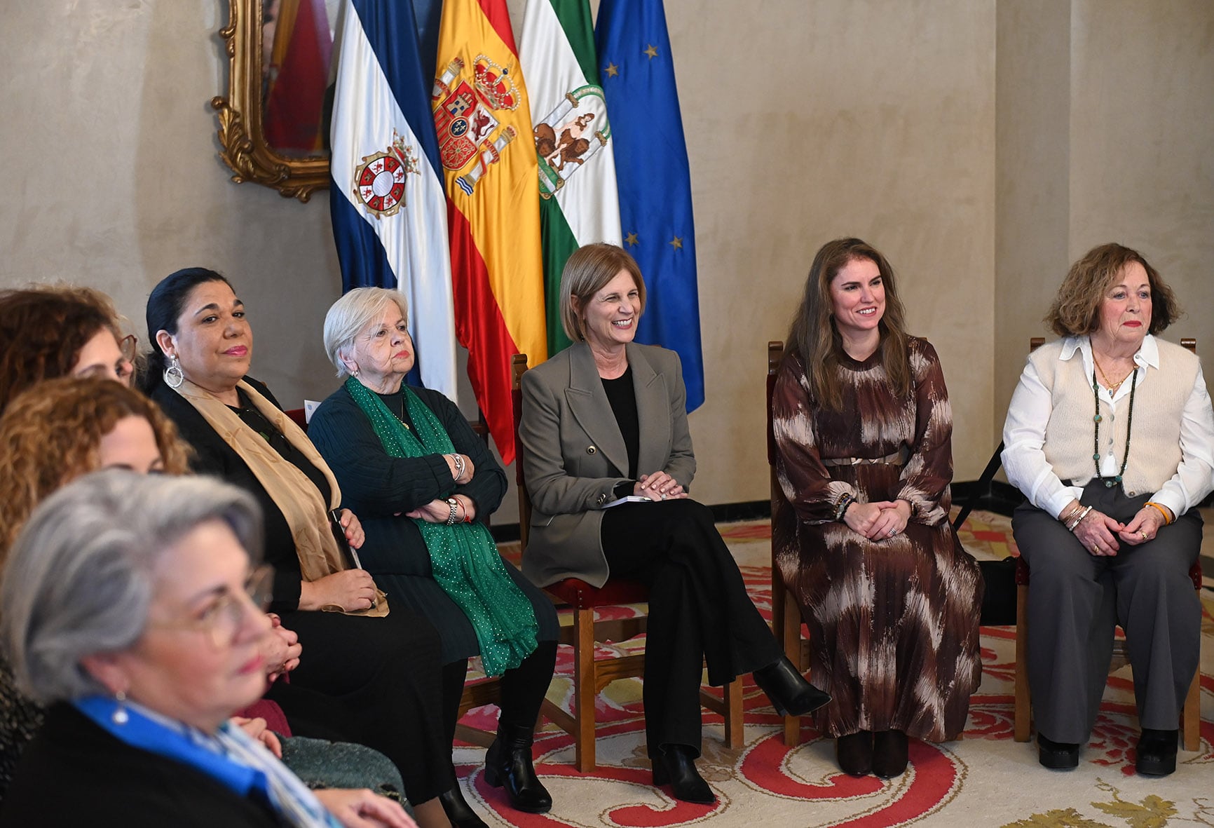 Presentación de la agenda, en el Ayuntamiento de Jerez.