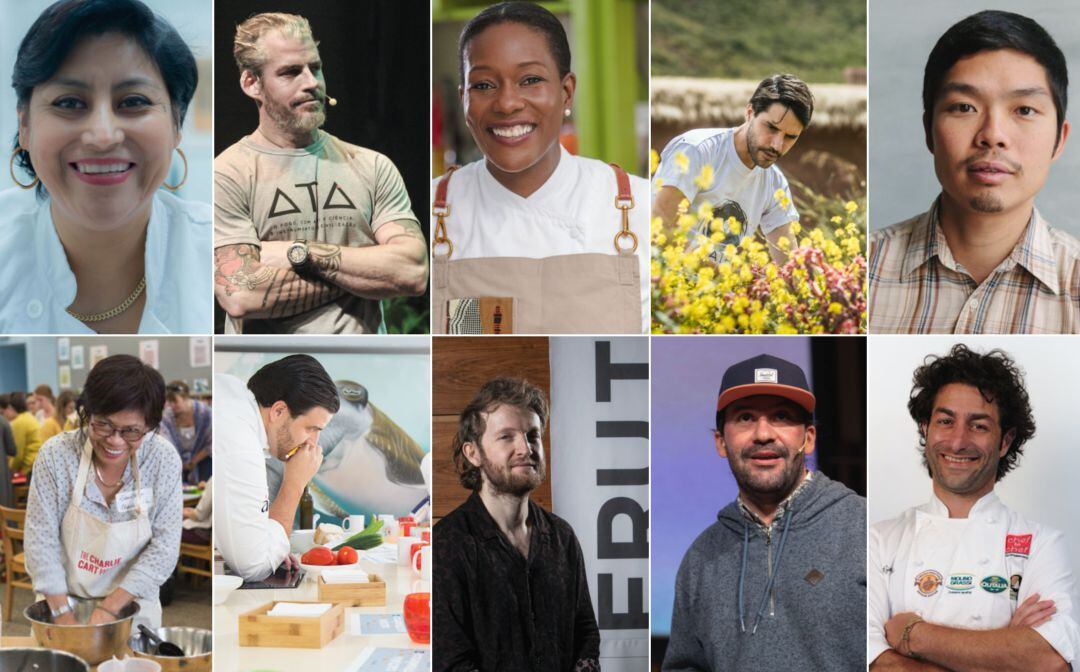 Los finalistas del Basque Culinary World Prize 2019.