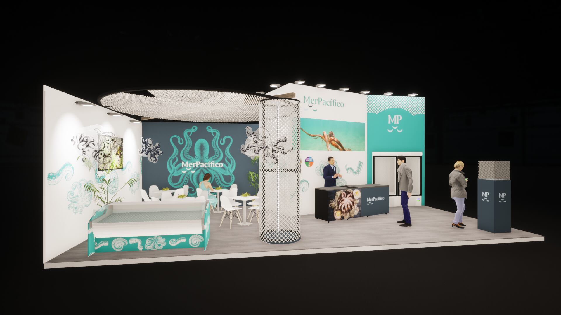 Diseño del stand de MerPacífico