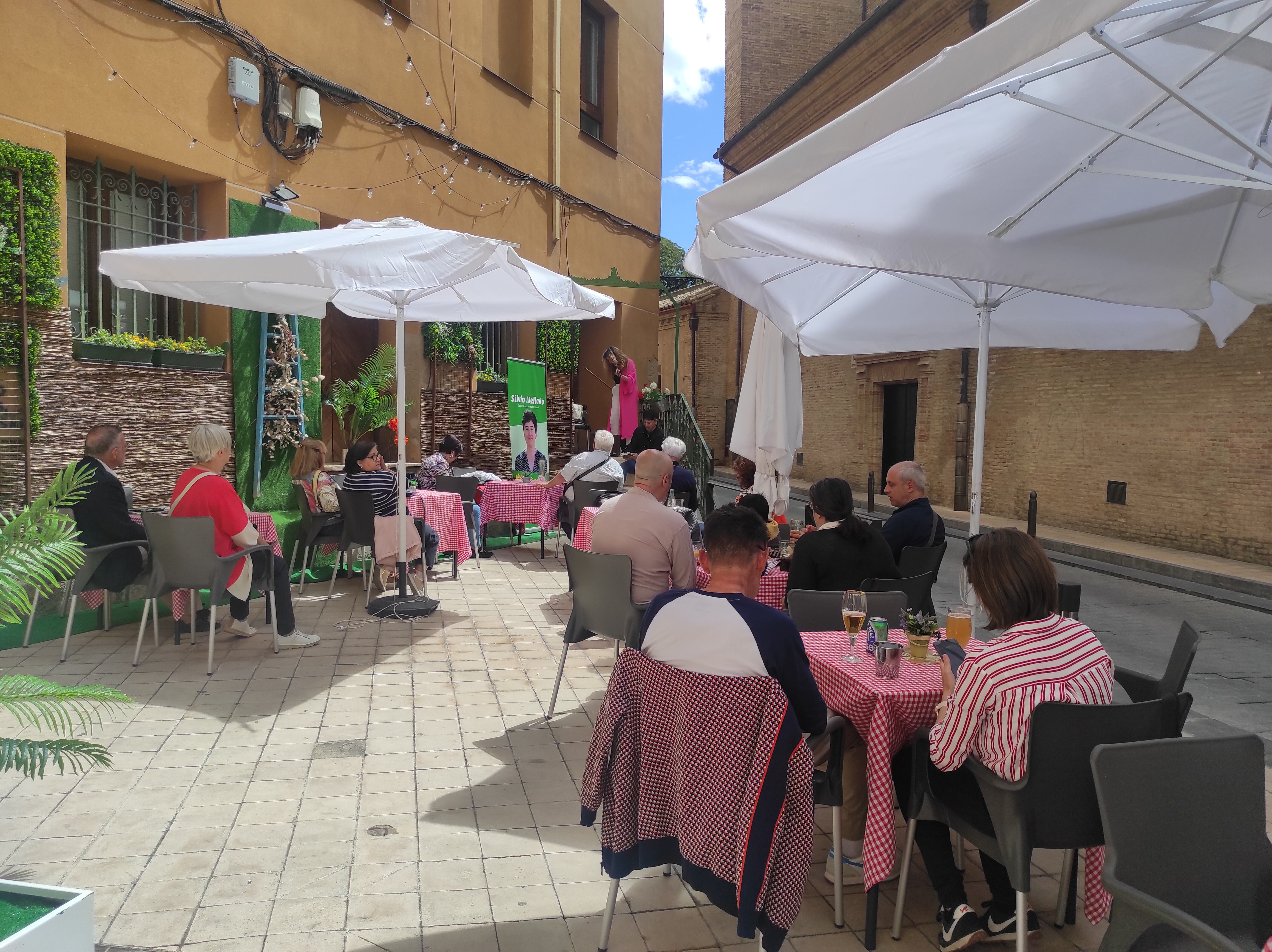 Acto de Verdes Equo en Huesca