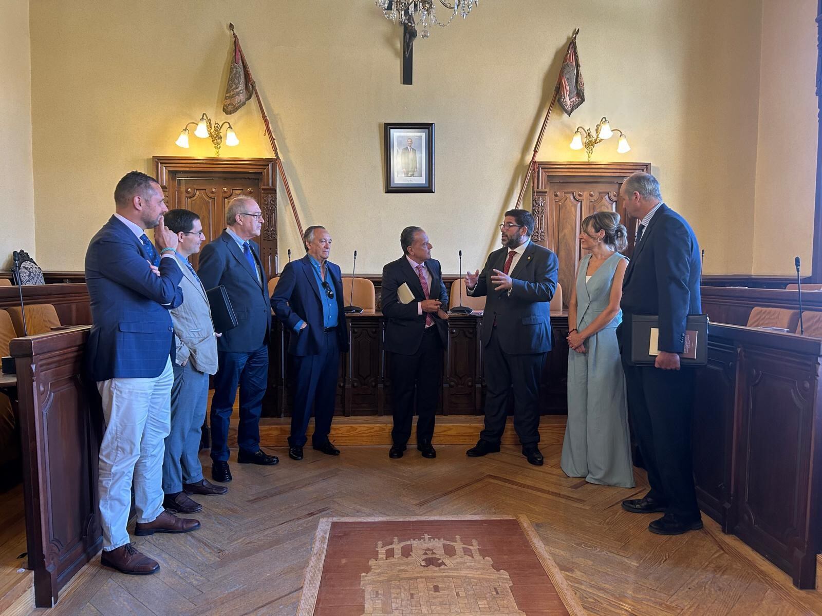 Pleno del Consejo de Cuentas en el Ayuntamiento de Ávila