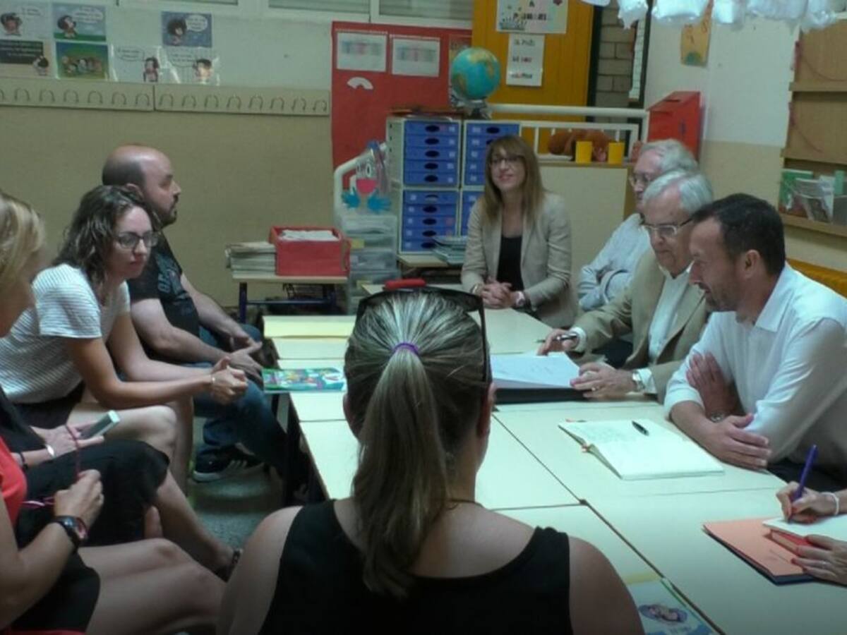 Educación opta por tirar abajo el colegio La Paz de Torrellano y construirá uno nuevo