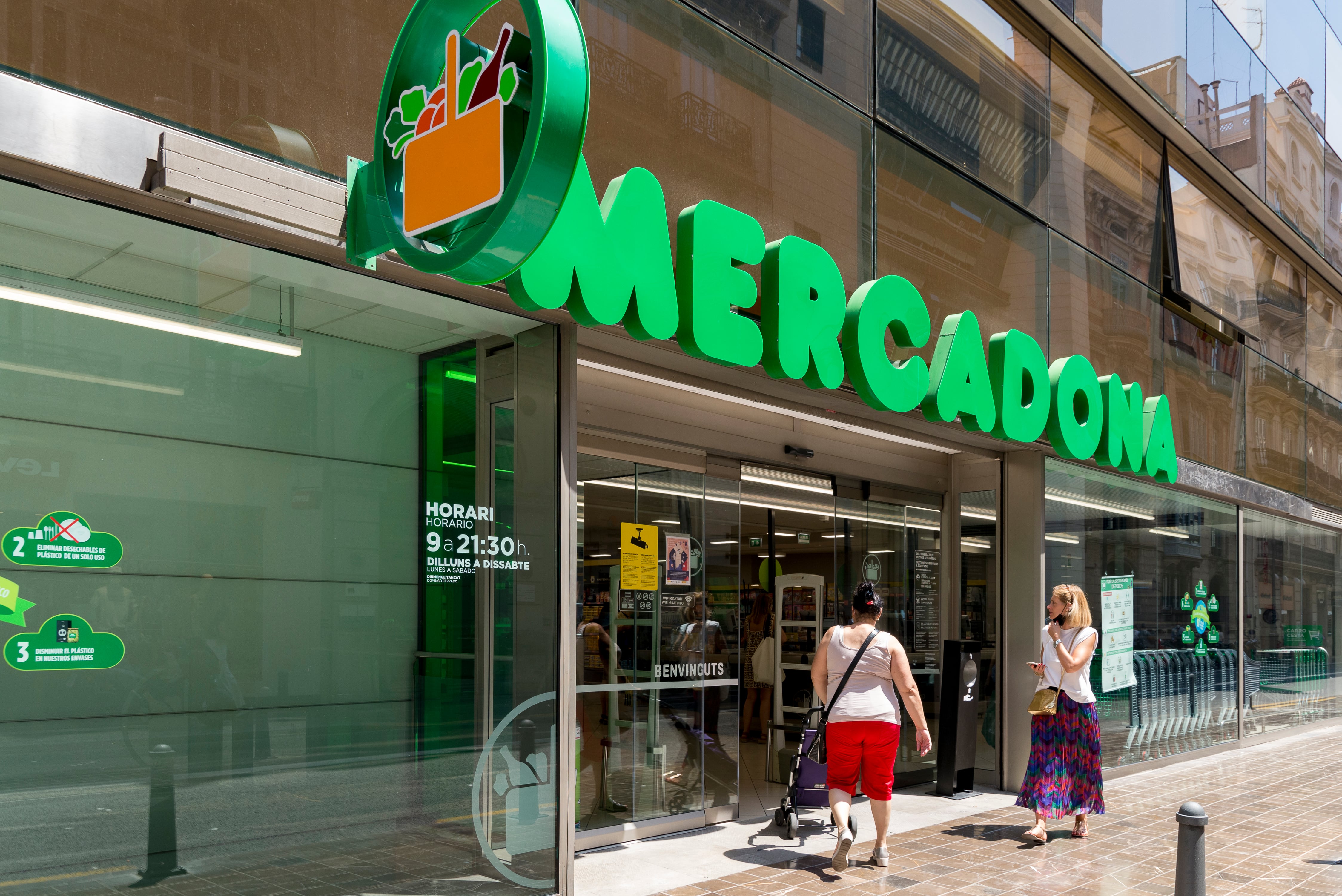 Un Mercadona en Valencia.