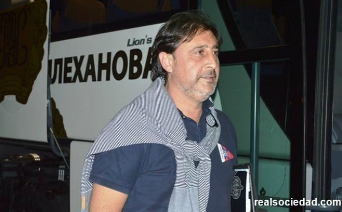 El director deportivo de la Real "Loren" es optimista cara al partido ante el Krasnodar