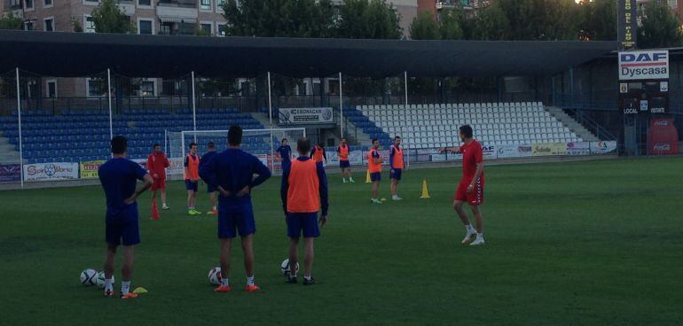 Entrenamiento del Cf Talavera