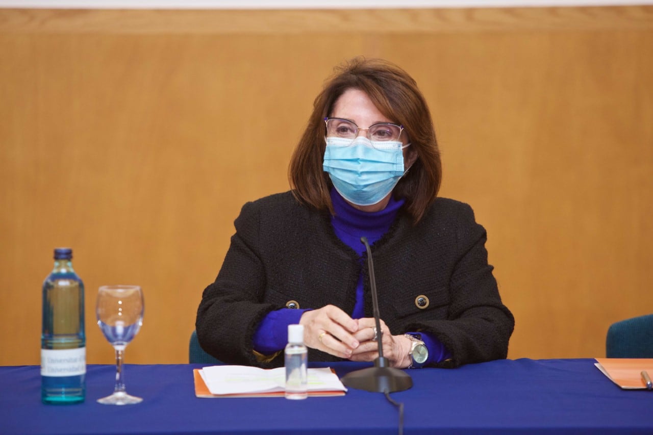 Amparo Navarro, rectora de la UA y presidenta de la Conferencia de Rectores de las universidades de la Comunitat