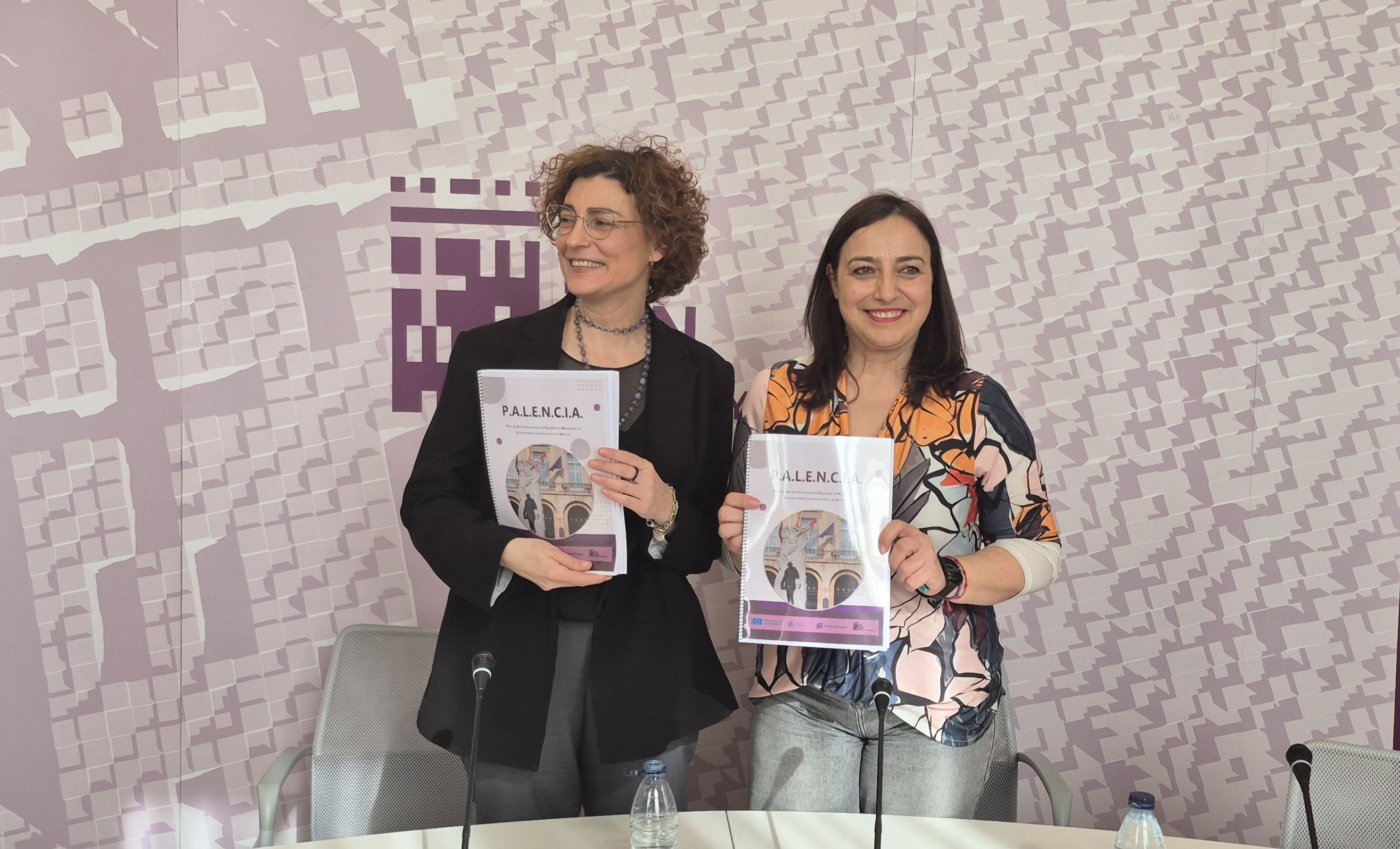 Judith Castro y Miriam Andrés presentan el proyecto P.A.L.E.N.C.I.A.