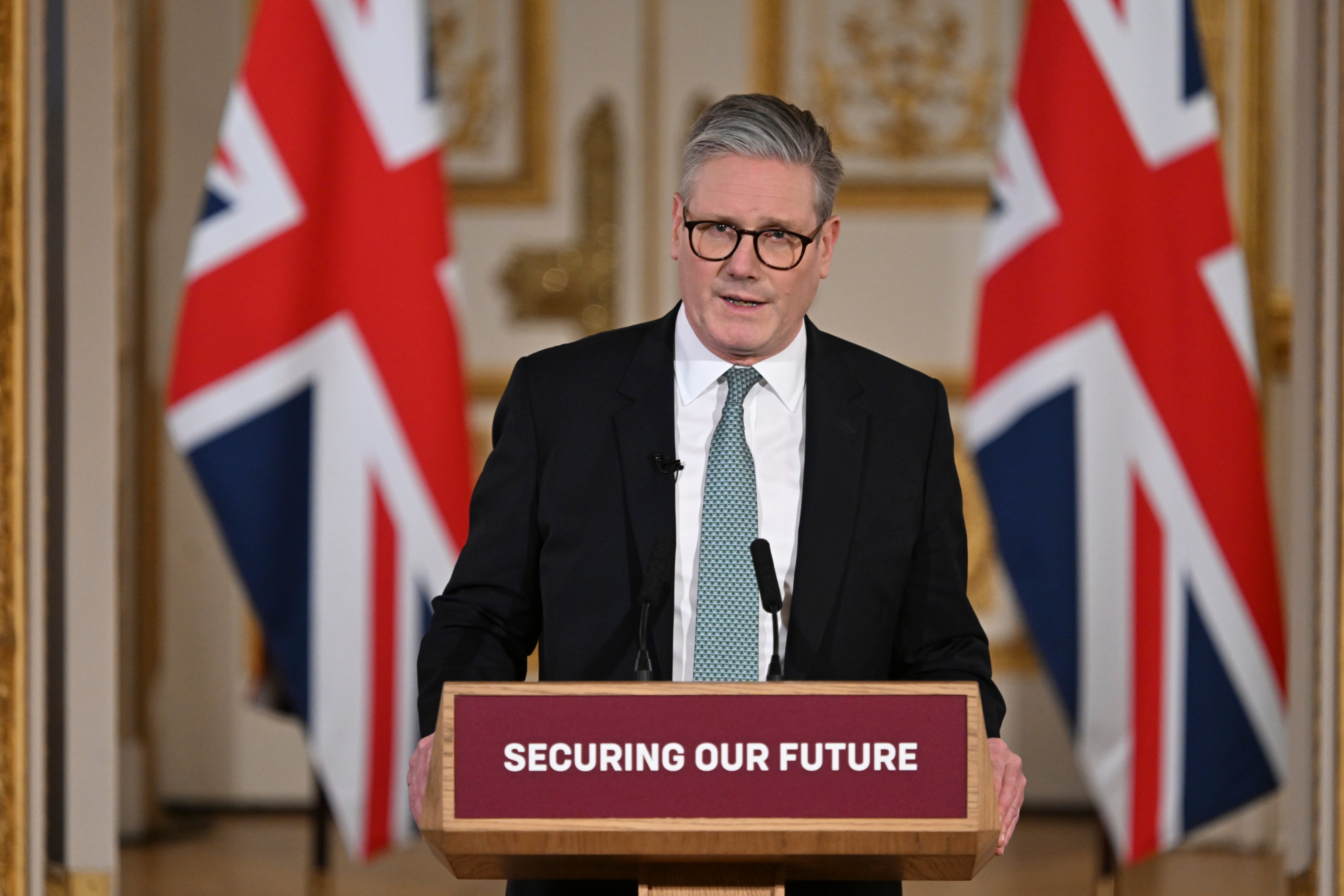 El primer ministro británico, Keir Starmer.