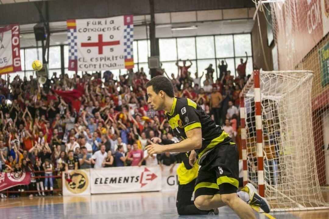 Álvaro Pérez Ortiz en un partido en el Sargal en 2015