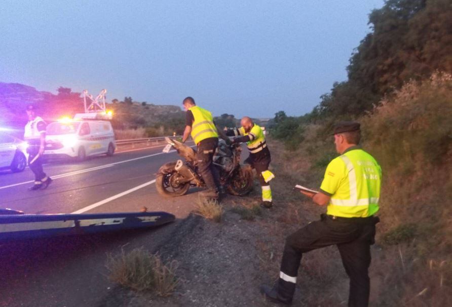 Imagen de accidente de circulación ocurrido en Castillonroy