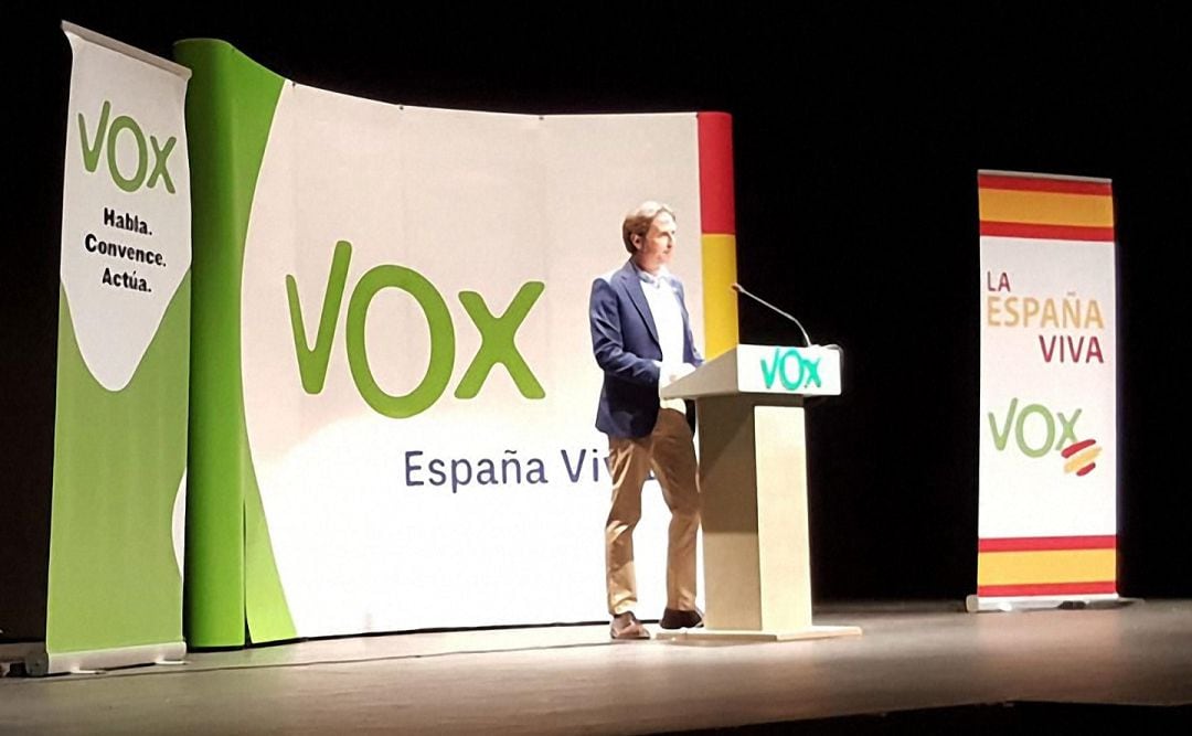 El candidato de Vox por Jaén, Benito Morillo.