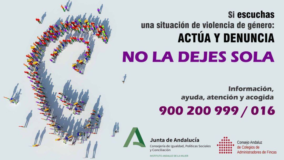 Campaña informativa contra la violencia de género