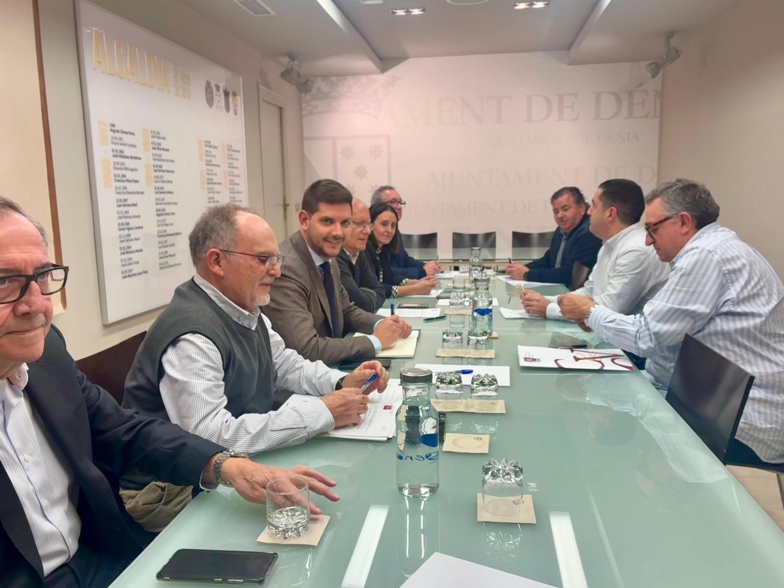 Reunión en Denia del Consorcio de las Comarcas Centrales Valencianas