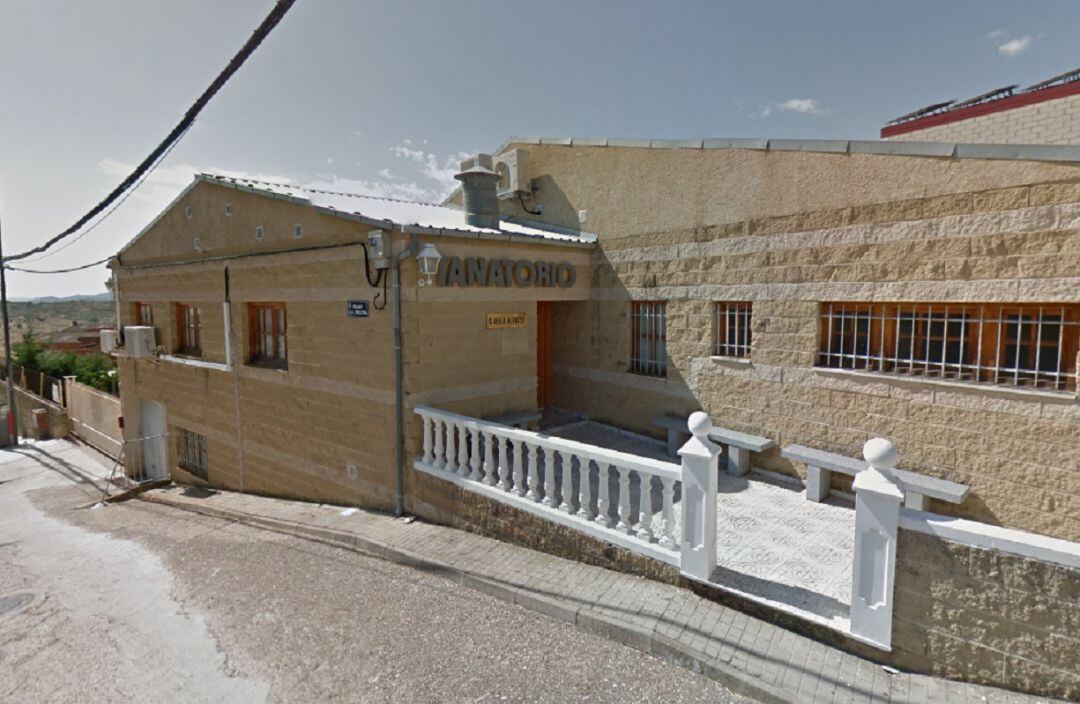 Tanatorio de Cebreros, localidad limítrofe con Madrid