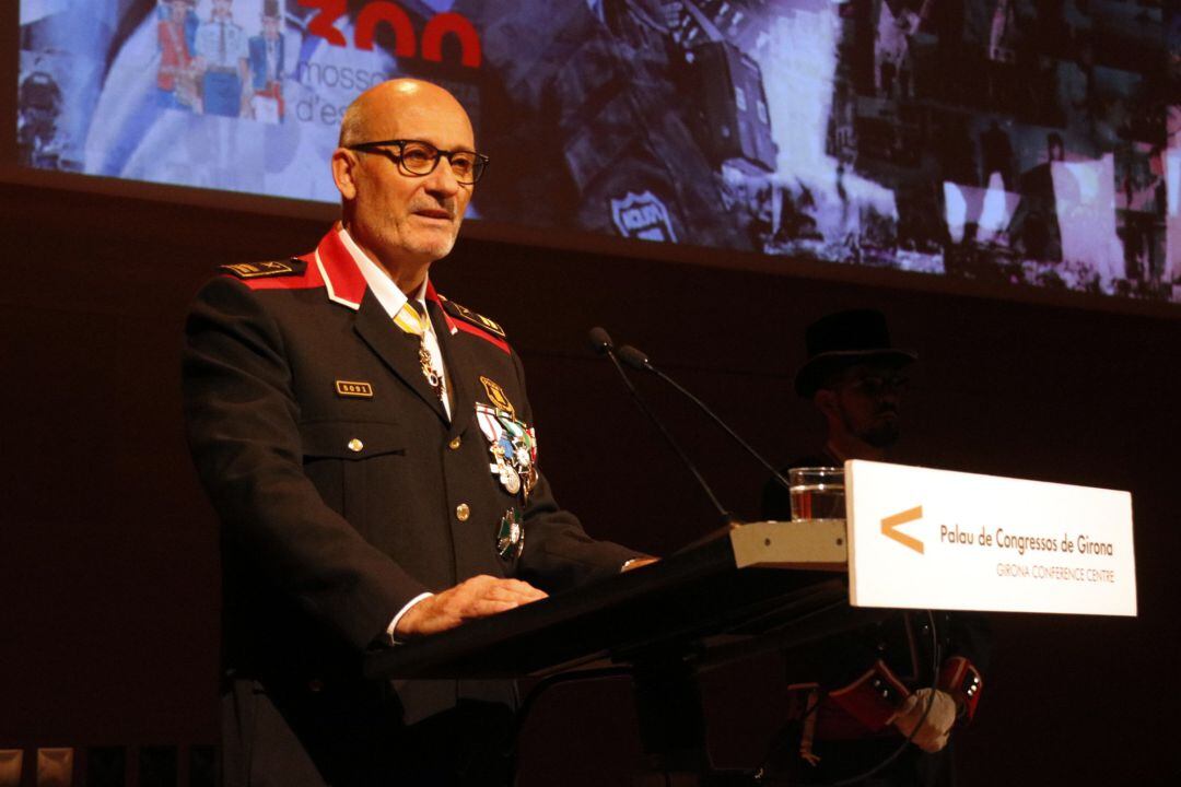 El cap de la Regió Policial de Girona, el comissari Josep Milan, 
