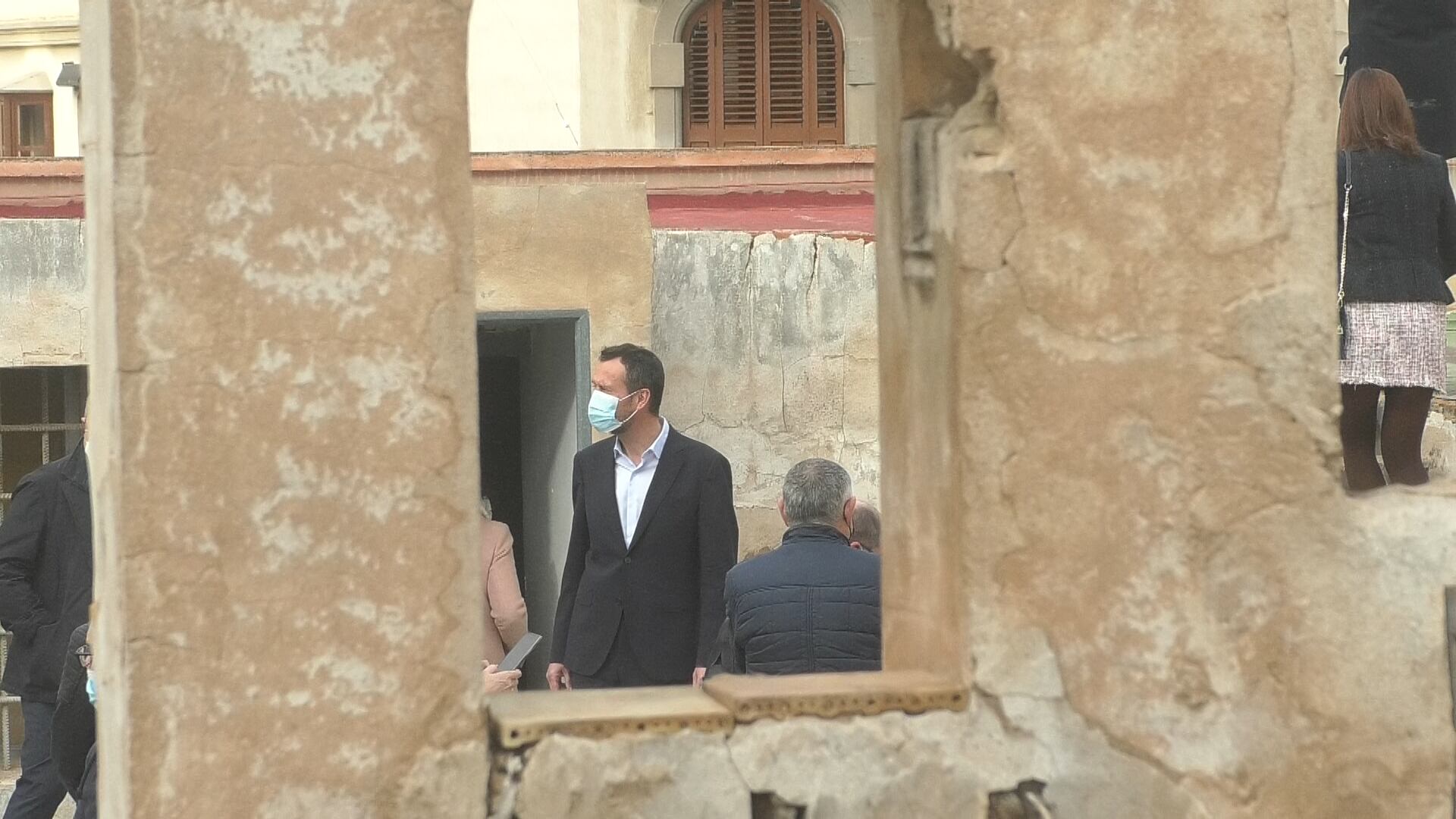 El alcalde en Las Clarisas