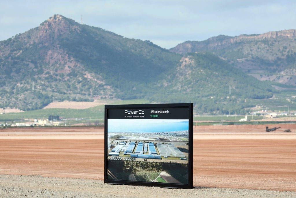 Futura gigafactoría de baterías de PowerCo en Sagunto