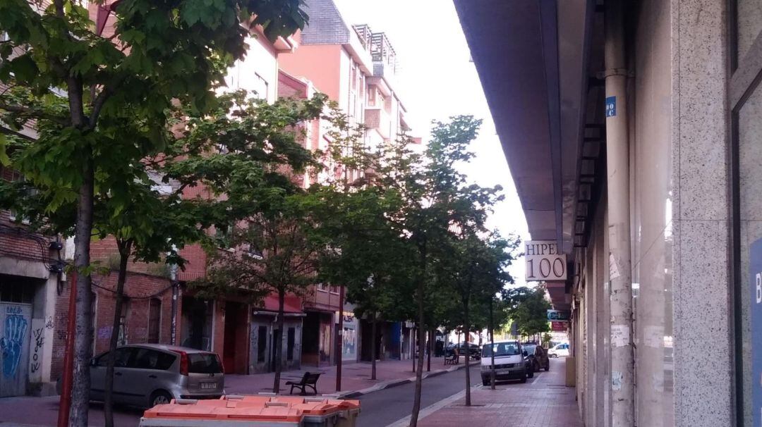 Calle Embajadores de Valladolid