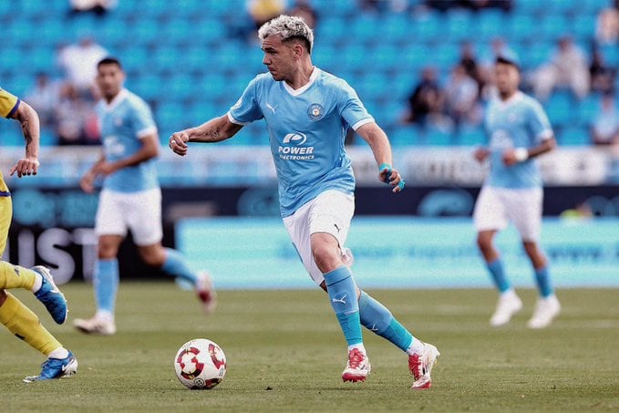 Gallar en una acción del partido