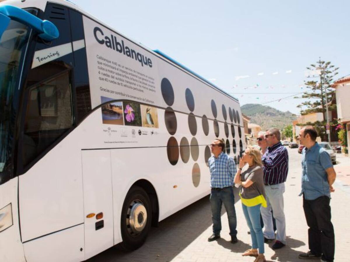Desde el sábado, a Calblanque sólo en autobús