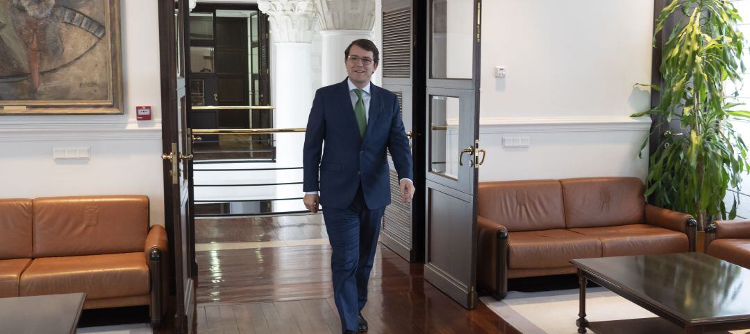 	El presidente de la Junta, Alfonso Fernández Mañueco anuncia la composición del Gobierno