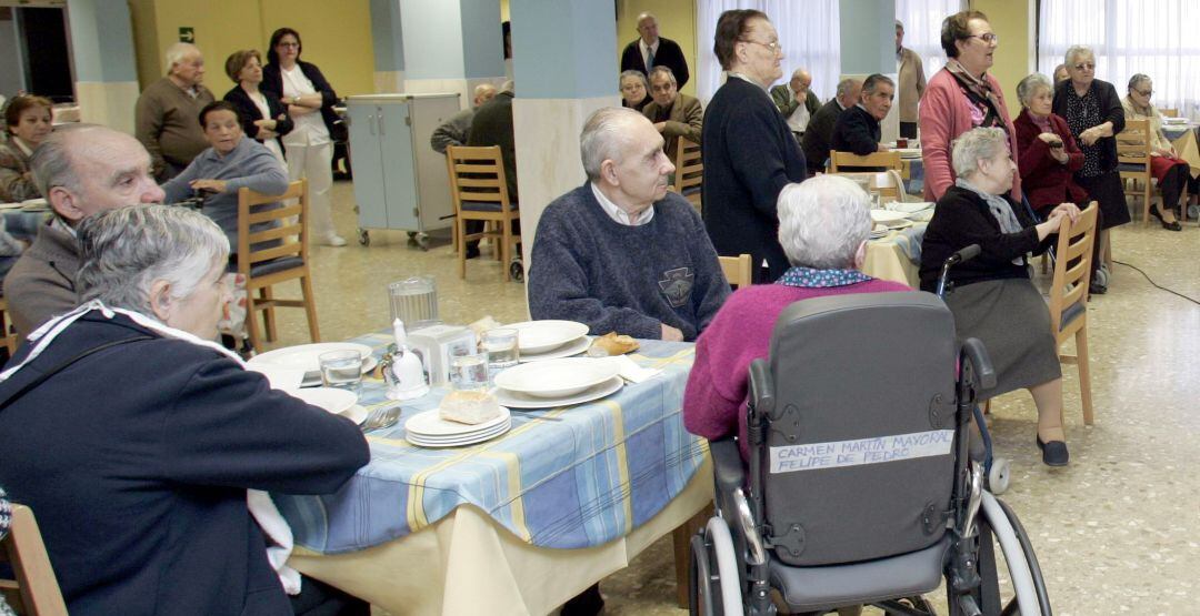 Foto de archivo de una residencia de ancianos