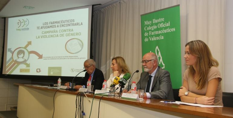 El Colegio de Farmacéuticos de Valencia presenta campaña contra la Violencia de Género