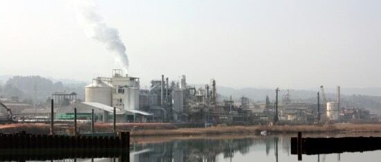 La planta d'Ercros a Flix