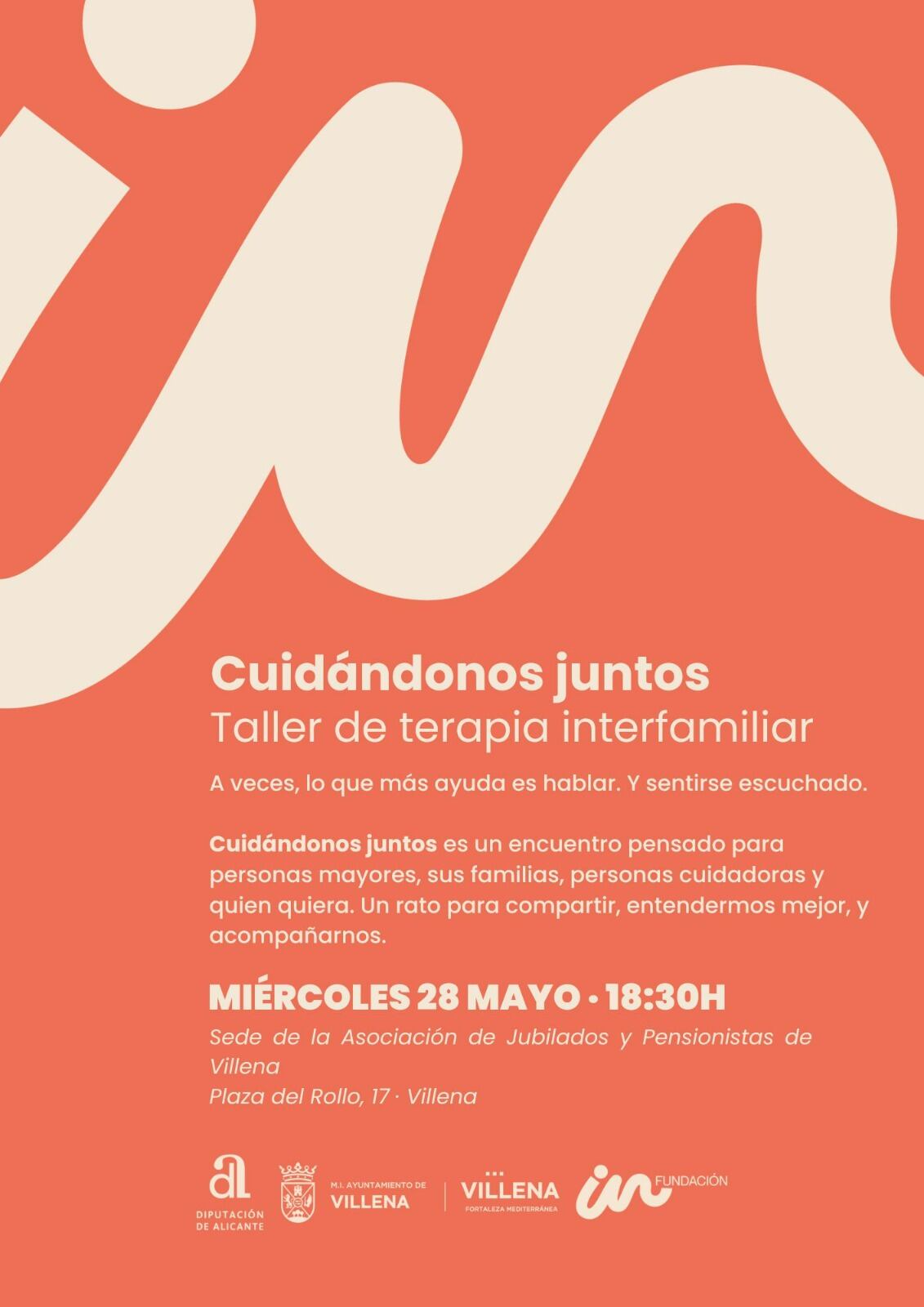 Cartel de la actividad