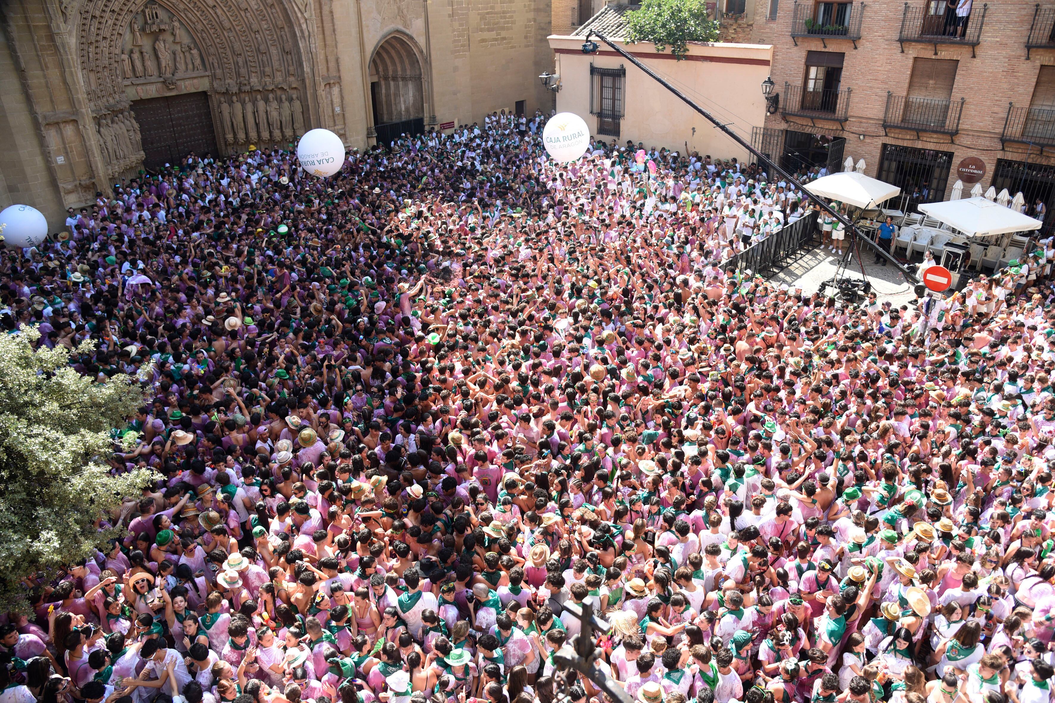 Las fiestas de San Lorenzo han sido todo un éxito (EFE/ Javier Blasco)