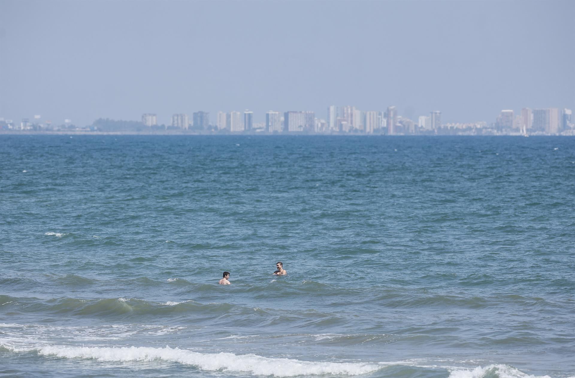 Playa de Valencia. Imagen de archivo.