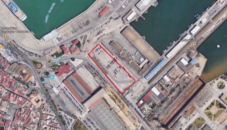 Parcela de la APBC para usos comerciales