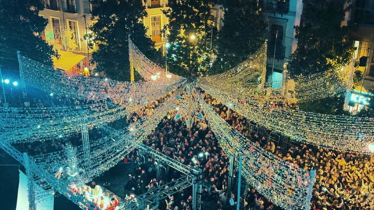 Granada recibe el Año Nuevo desde la Plaza del Carmen con un aforo controlado y limitado a un máximo de 3.500 personas