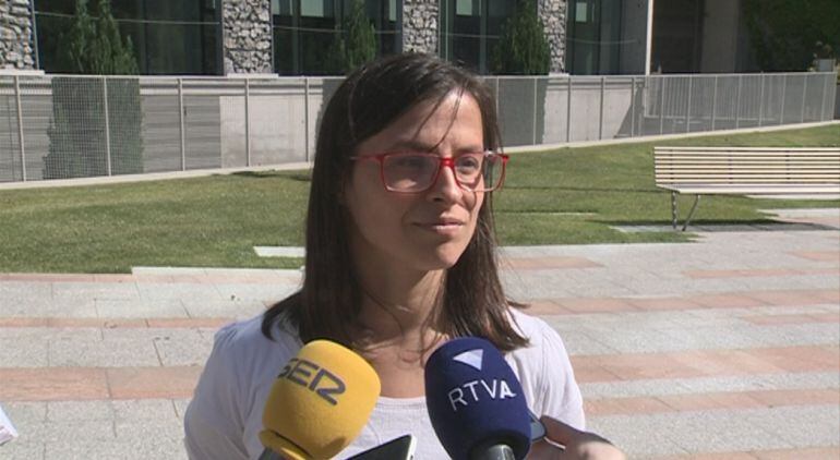 La presidenta de Stop Violències, Vanessa Mendoza.