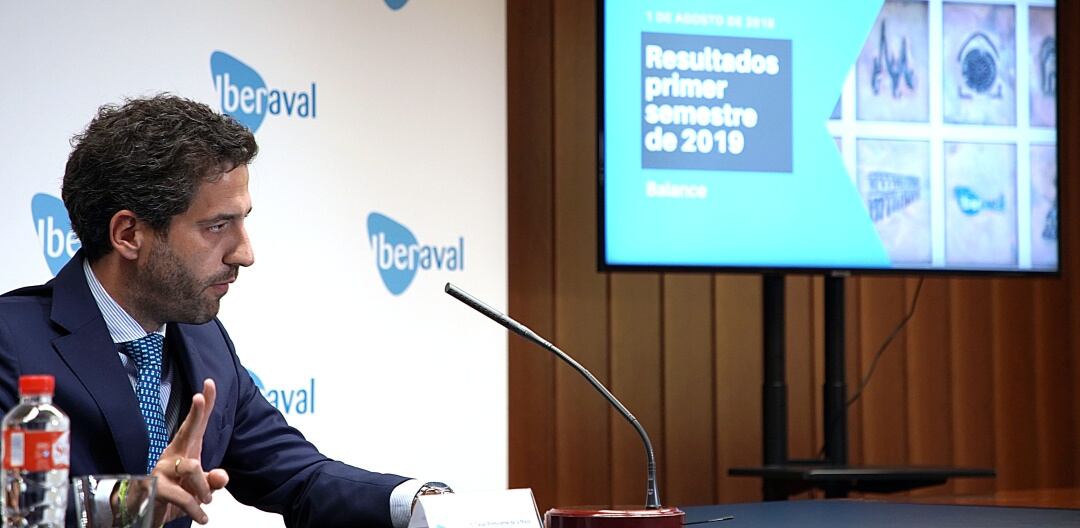 El nuevo presidente del Consejo de Administración de Iberaval, César Pontvianne, informa acerca de la evolución de la entidad, a partir de los datos del primer semestre de 2019
