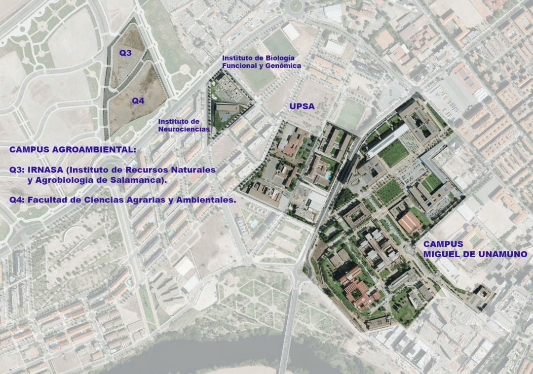 Ubicación del futuro campus agroambiental