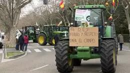 Tractorada en Valladolid