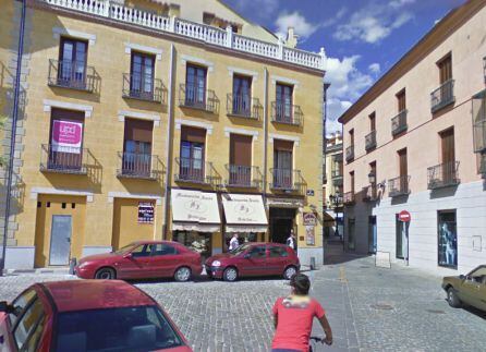 Aspecto de la Plaza Teniente Arévalo en 2009