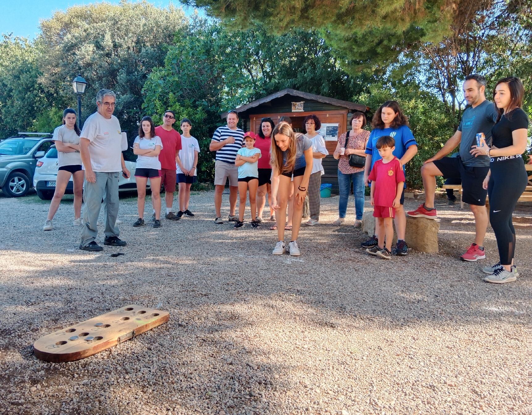 Jornada de juegos tradicionales en el Viñedo
