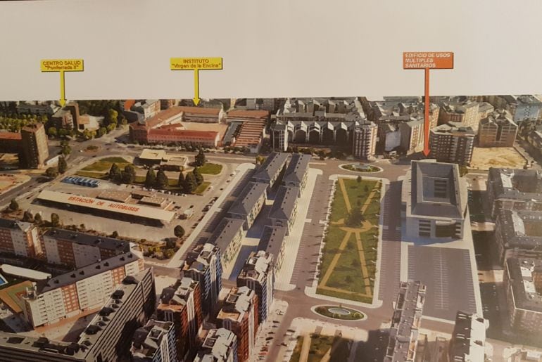 Se construiría en una de las parcelas que quedarán libres