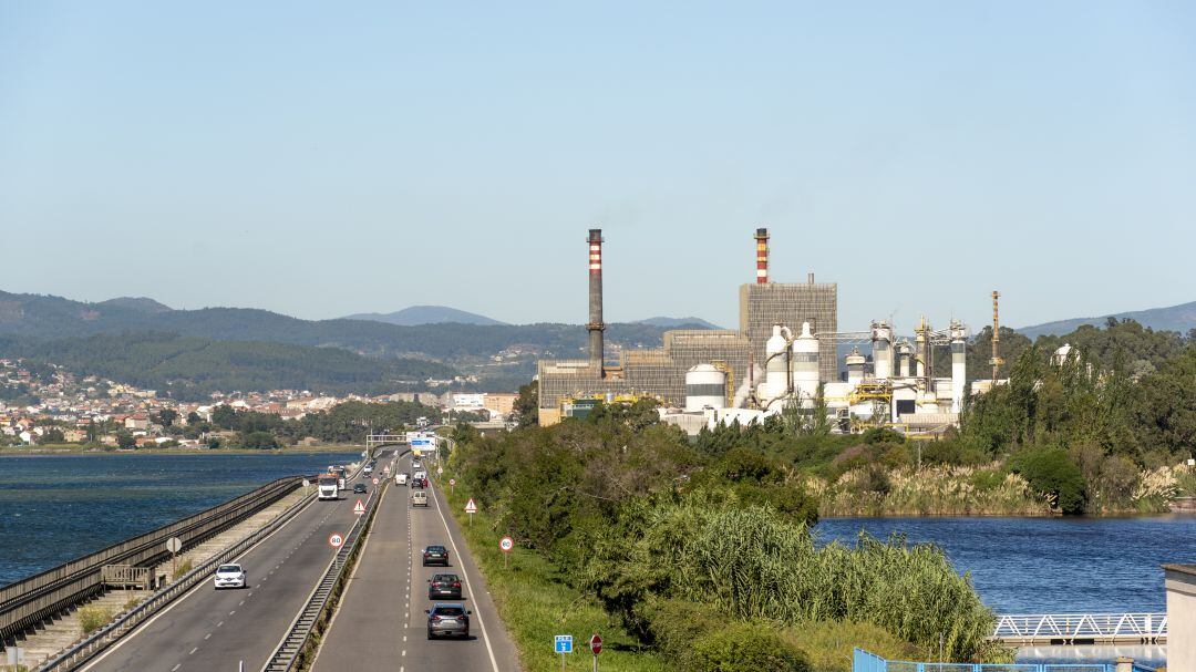 Factoría de ENCE en Pontevedra