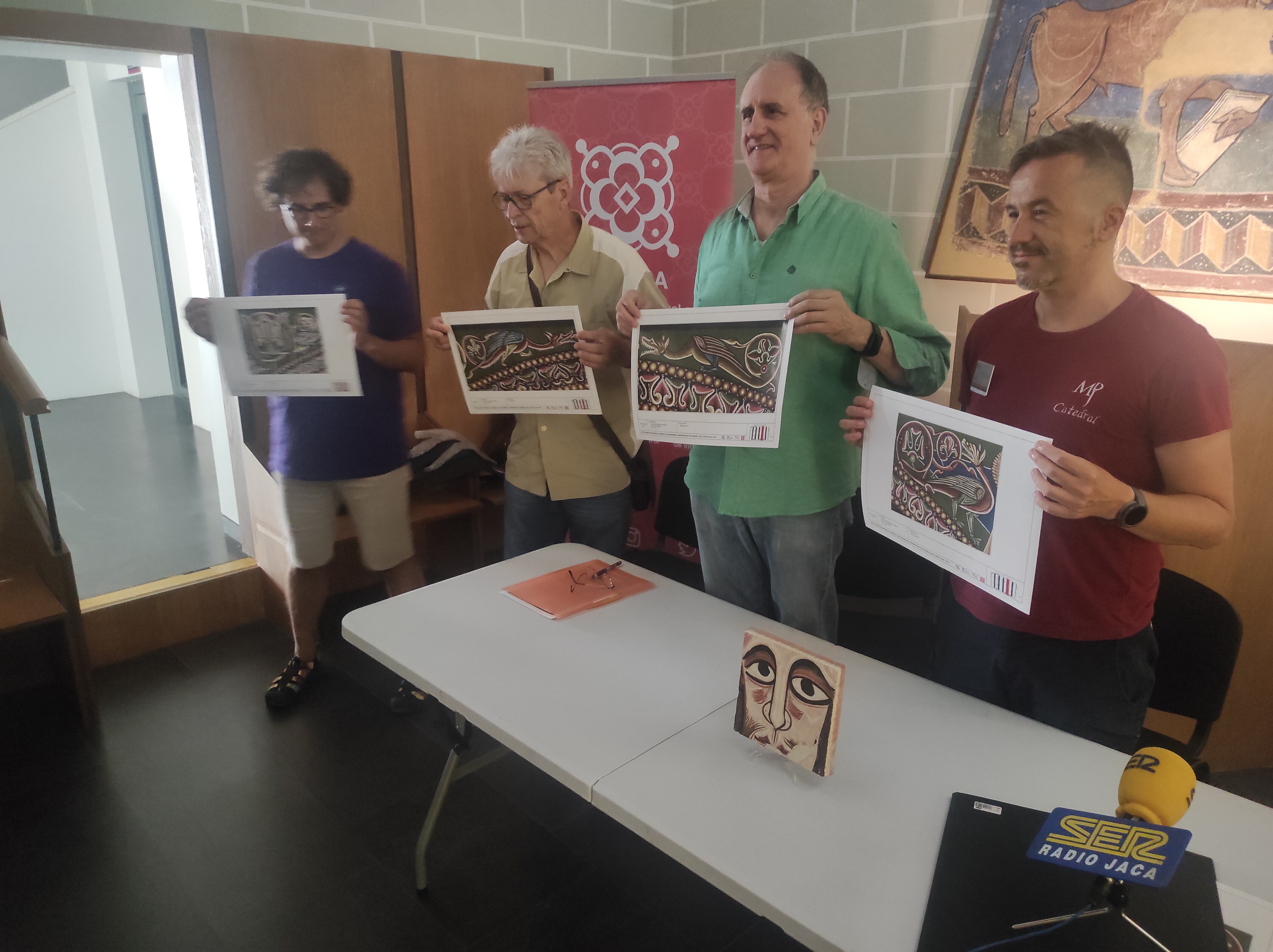 Presentacion Taller Pintura al fresco de Jaca