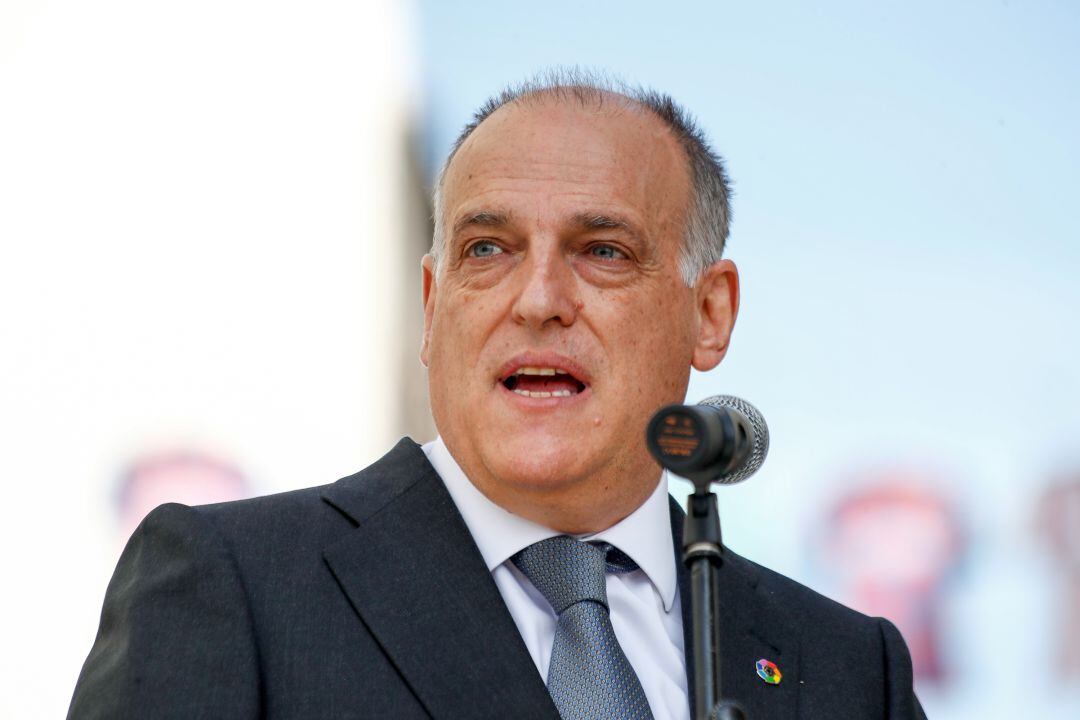 Javier Tebas, presidente de la Liga