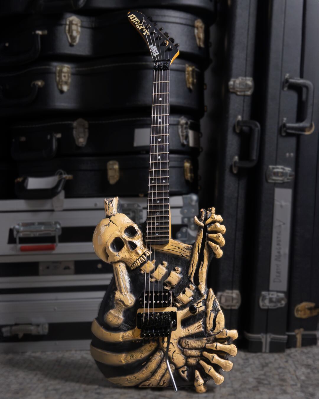 Guitarra de la banda Dokken